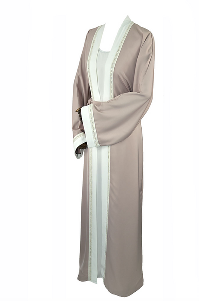 Abaya Kimono rose pearly