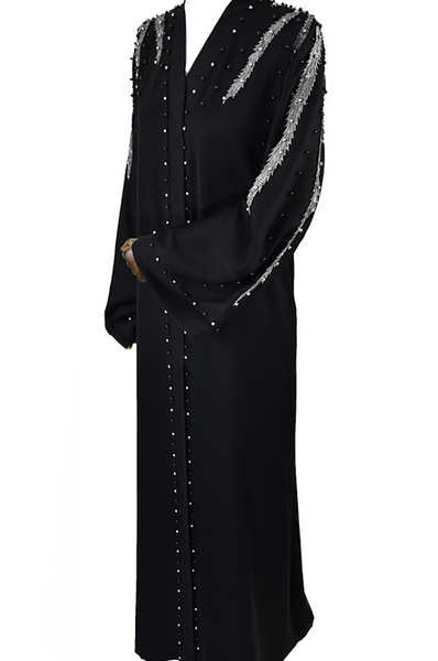 Abaya Kimono palm Jumeirah Noire