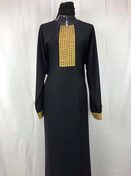 Abaya - Noir et Or